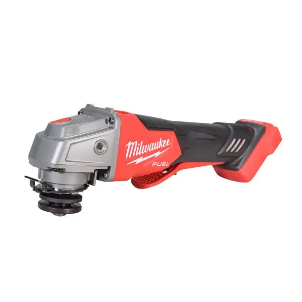 Milwaukee Electric Tool 2888-20 18V Fuel 4-1/2" / 5" Cordless Variable Speed Braking Grinder, Paddle Switch No-Lock