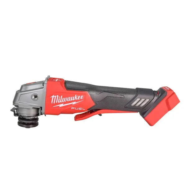 Milwaukee Electric Tool 2888-20 18V Fuel 4-1/2" / 5" Cordless Variable Speed Braking Grinder, Paddle Switch No-Lock