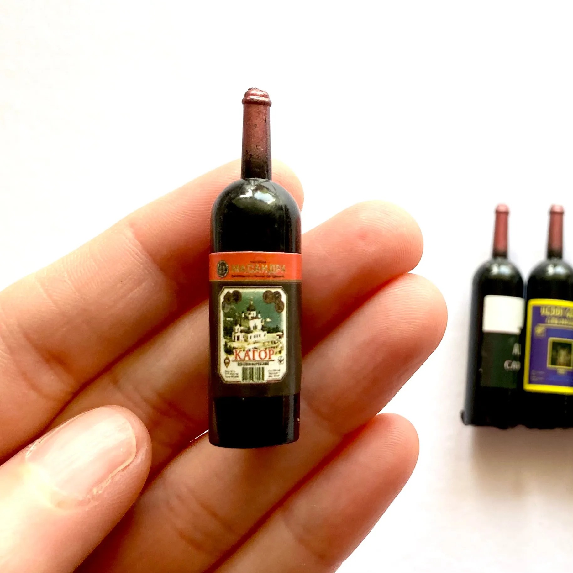 Miniature Kitchen Wine bottle 1/6 Red Wine