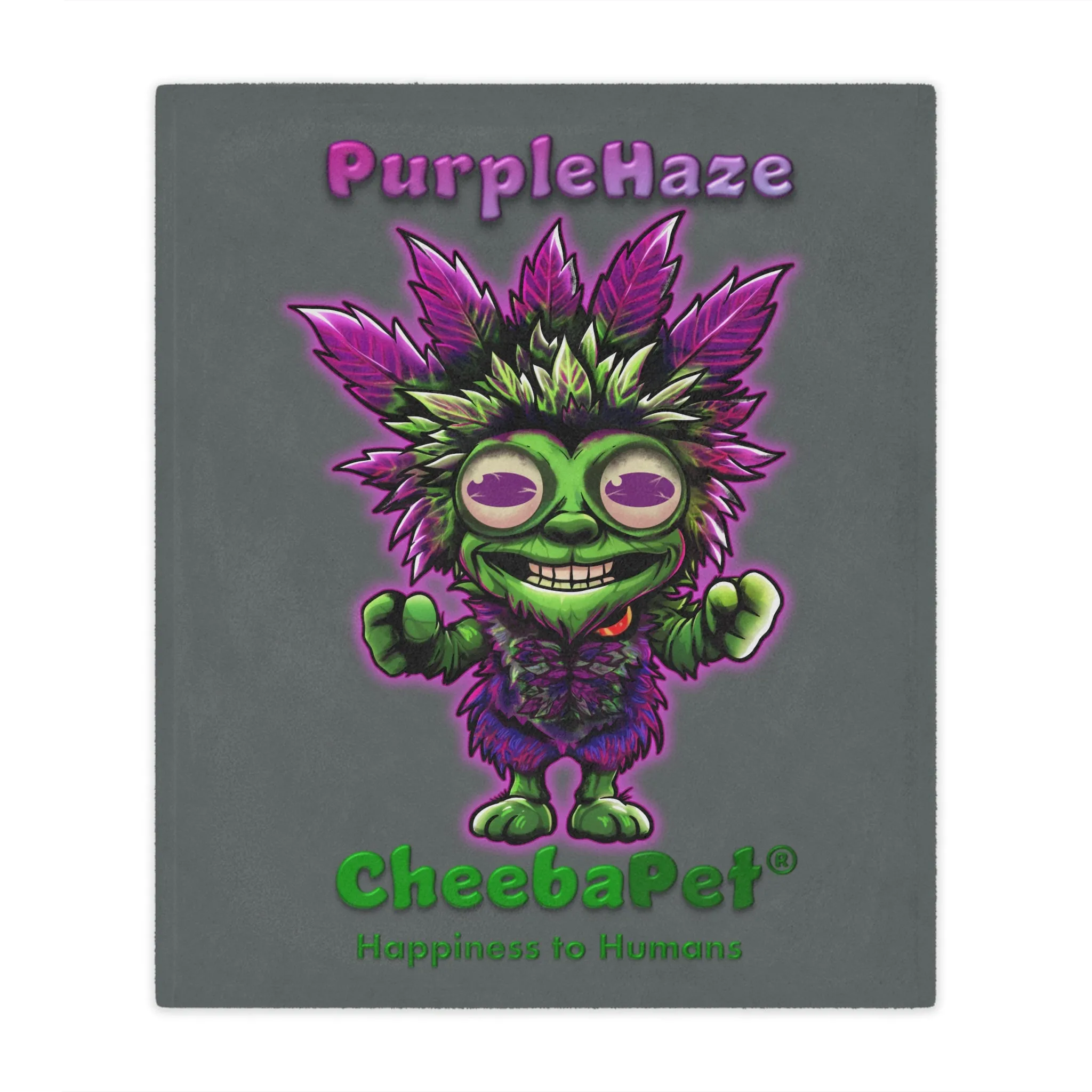 Minky Blanket - PurpleHaze