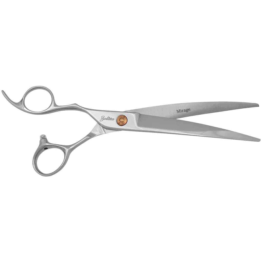 Mirage Curved Scissors 7.5 C1 Left by Zolitta