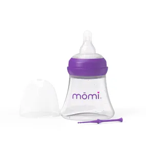 mōmi breast-like bottle (single), glass