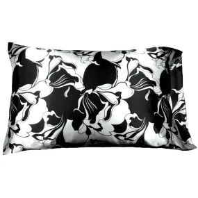 Modern Decor Black and White Accent Pillow. Beautiful Luxurious Style.