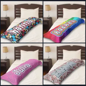 Namedrops Body Pillow Pillowcase