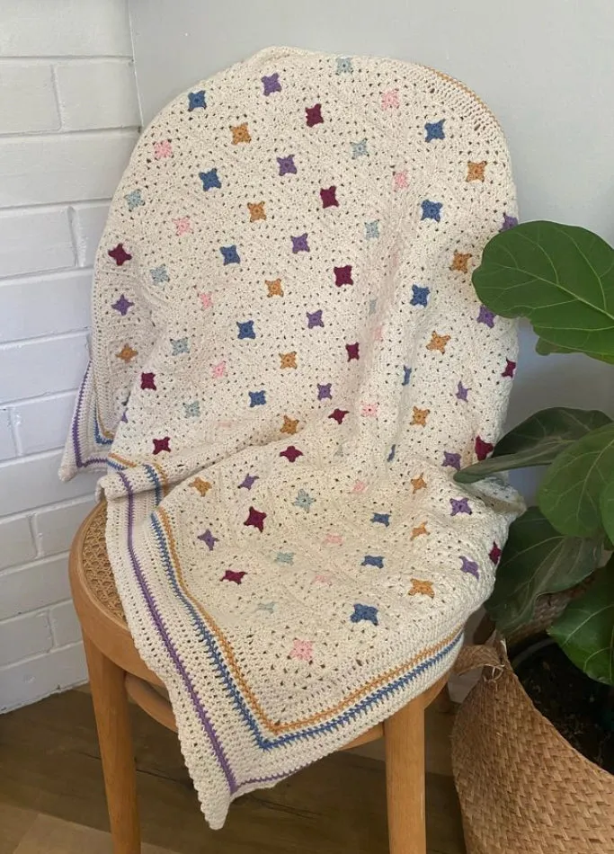 Nana Knit Billie Cotton Knit blanket