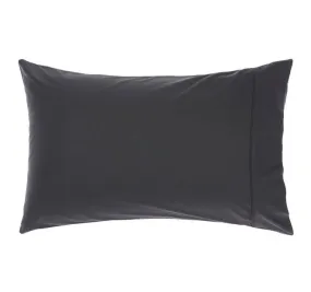 Nara 400THC Bamboo Cotton Standard Pillowcase Charcoal