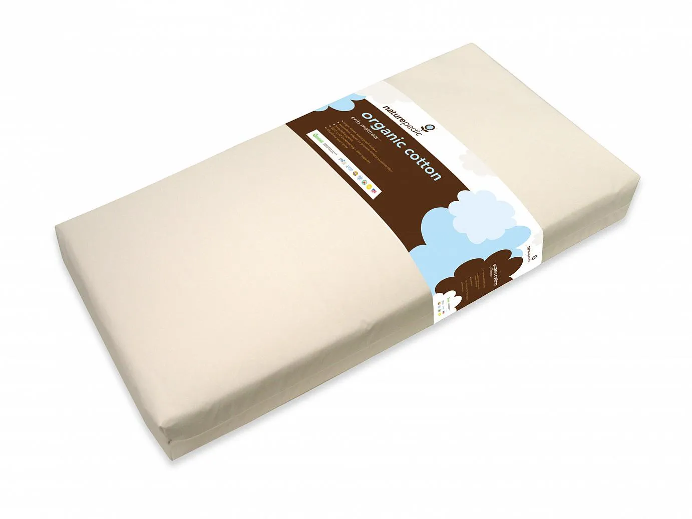 Naturepedic Organic Cotton Classic Seamless Crib Mattresses