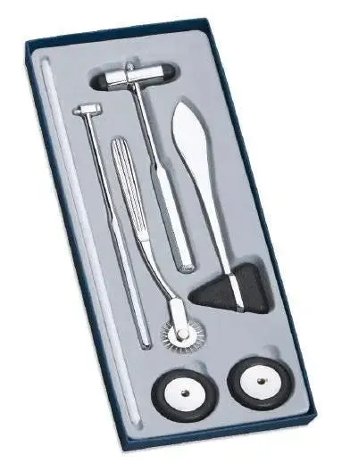 Neurological Hammer Set 5 Piece with Case