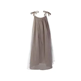 Numero 74 Luna Dress Sparkling Silver Grey