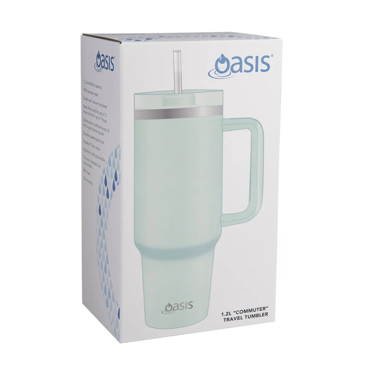 Oasis Commuter Tumbler Sea Mist 1.2L