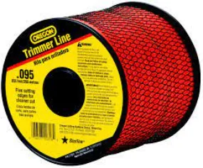 Oregon All-Purpose Trimmer Line, Star Shape, .095" Diameter, 855ft