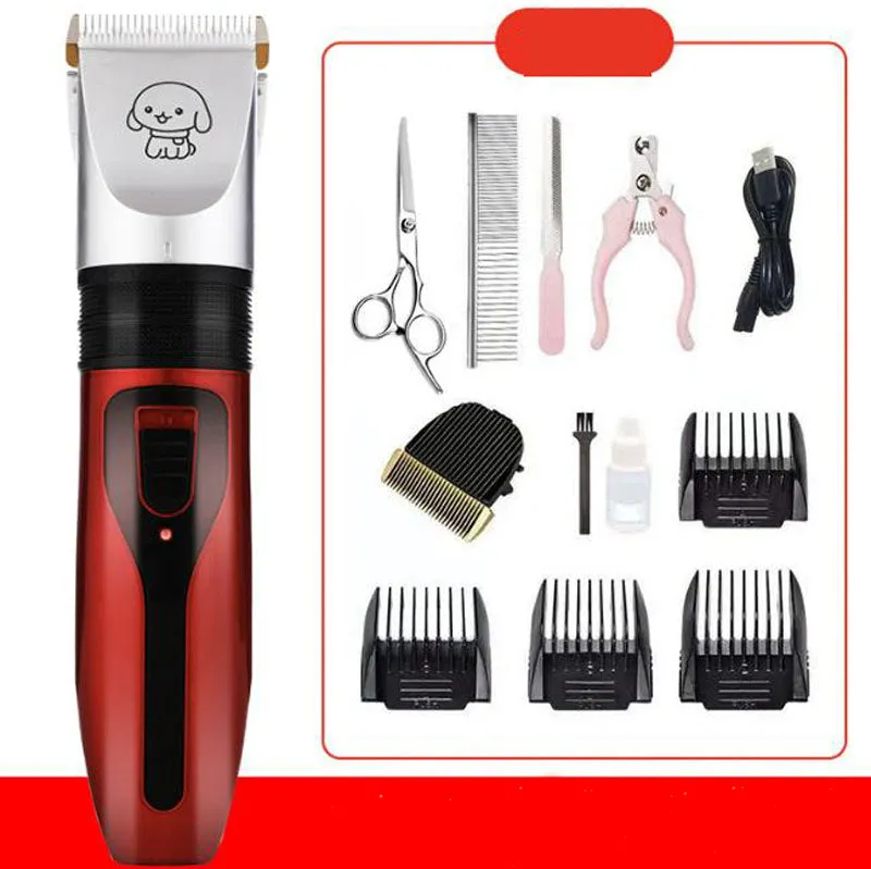 Pet hair clipper electric clipper dog hair pusher cat shaver hair clipper dog hair clipper