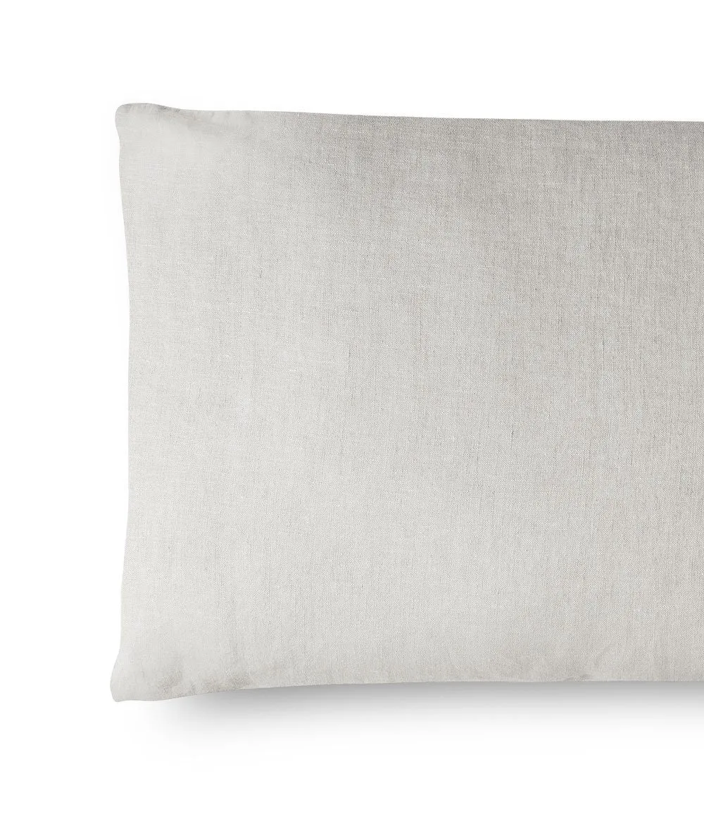 Picardie Ecru Linen Pillowcase