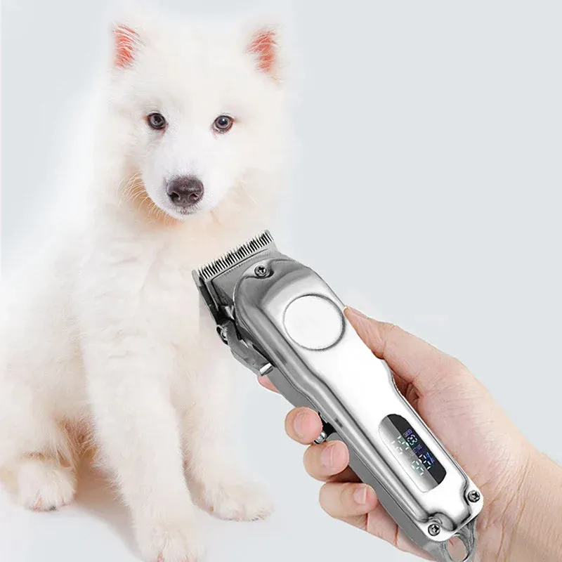 Professional Pet Hair Trimmer Set for Dogs and Cats