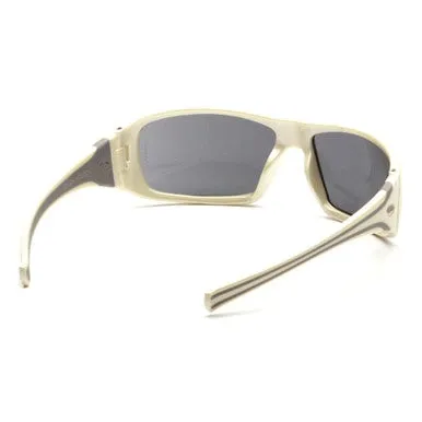 Pyramex Goliath White Frame Safety Glasses SW5620D (12/box)