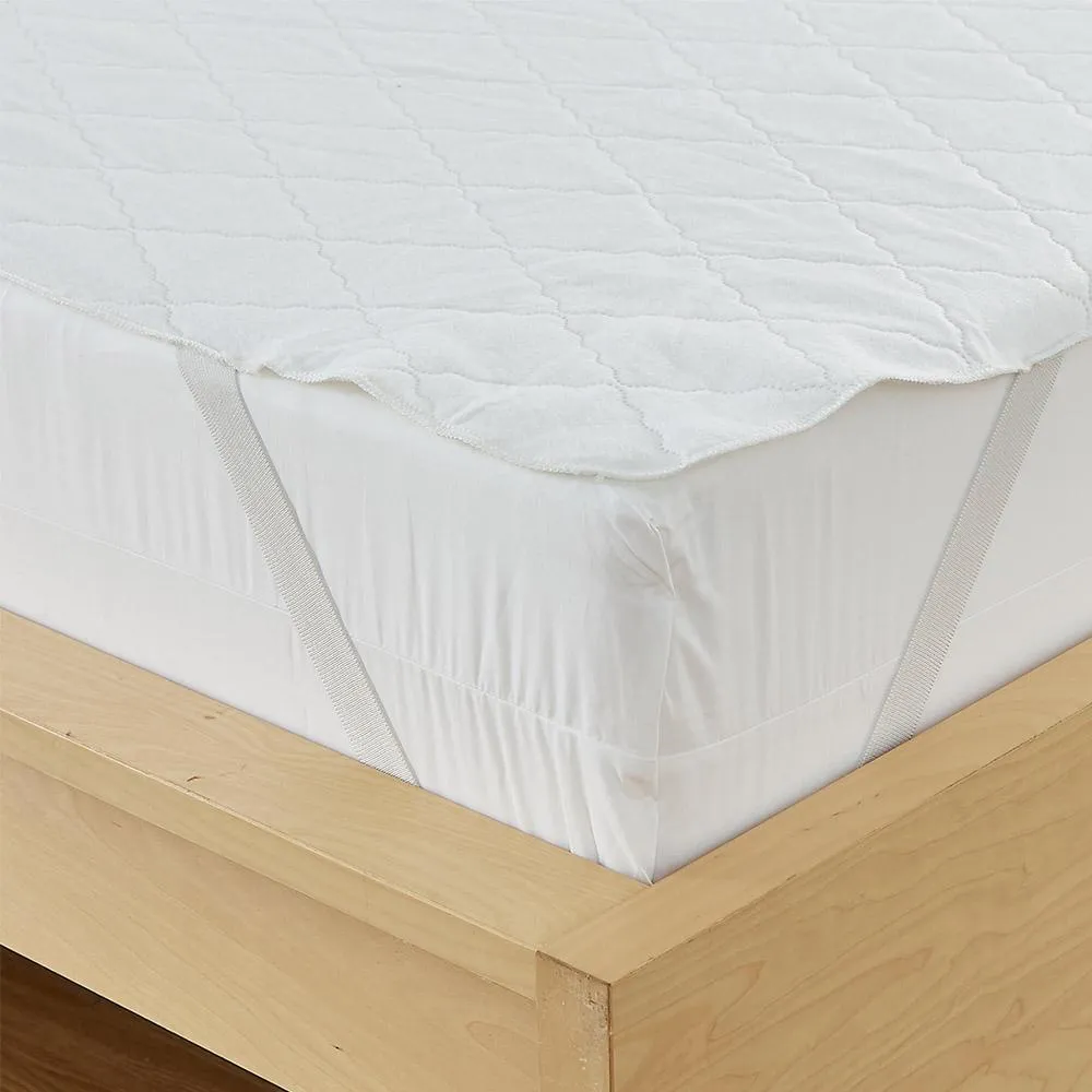 Quilted Waterproof Mattress Pads - Anchor Band and Fitted Style Available