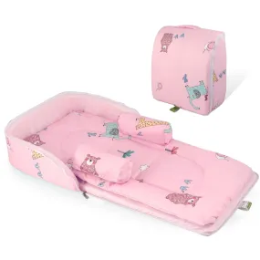 R for Rabbit Baby Nest Lite- Blush Pink