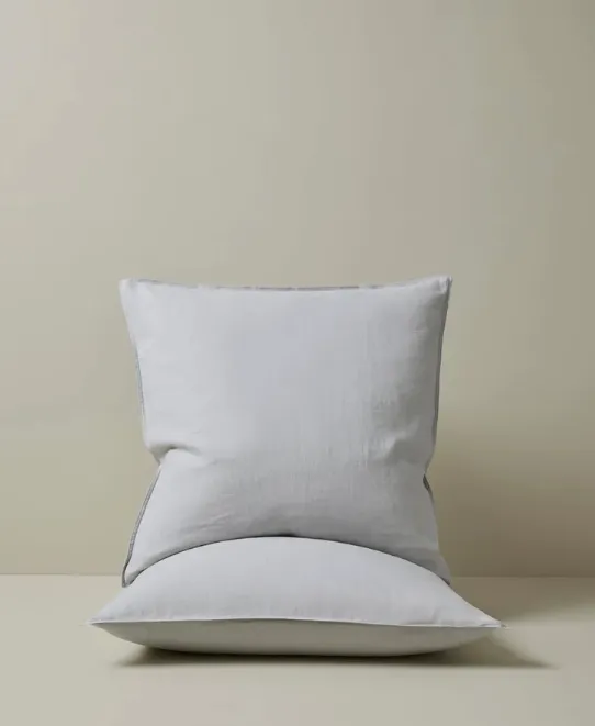 Ravello Pillowcase Set - Silver