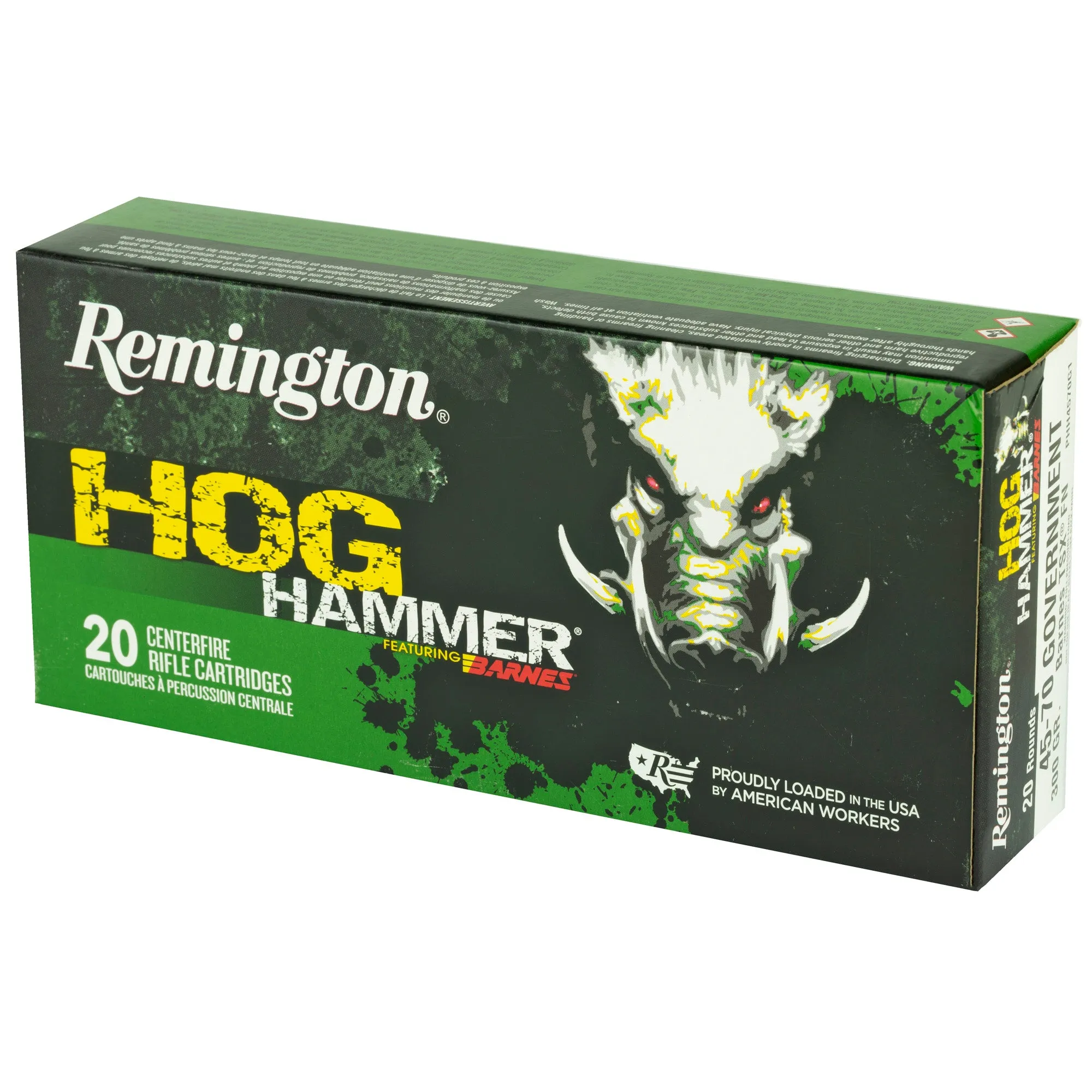 Rem Hog Hammer 45-70gvt 300gr  20-20