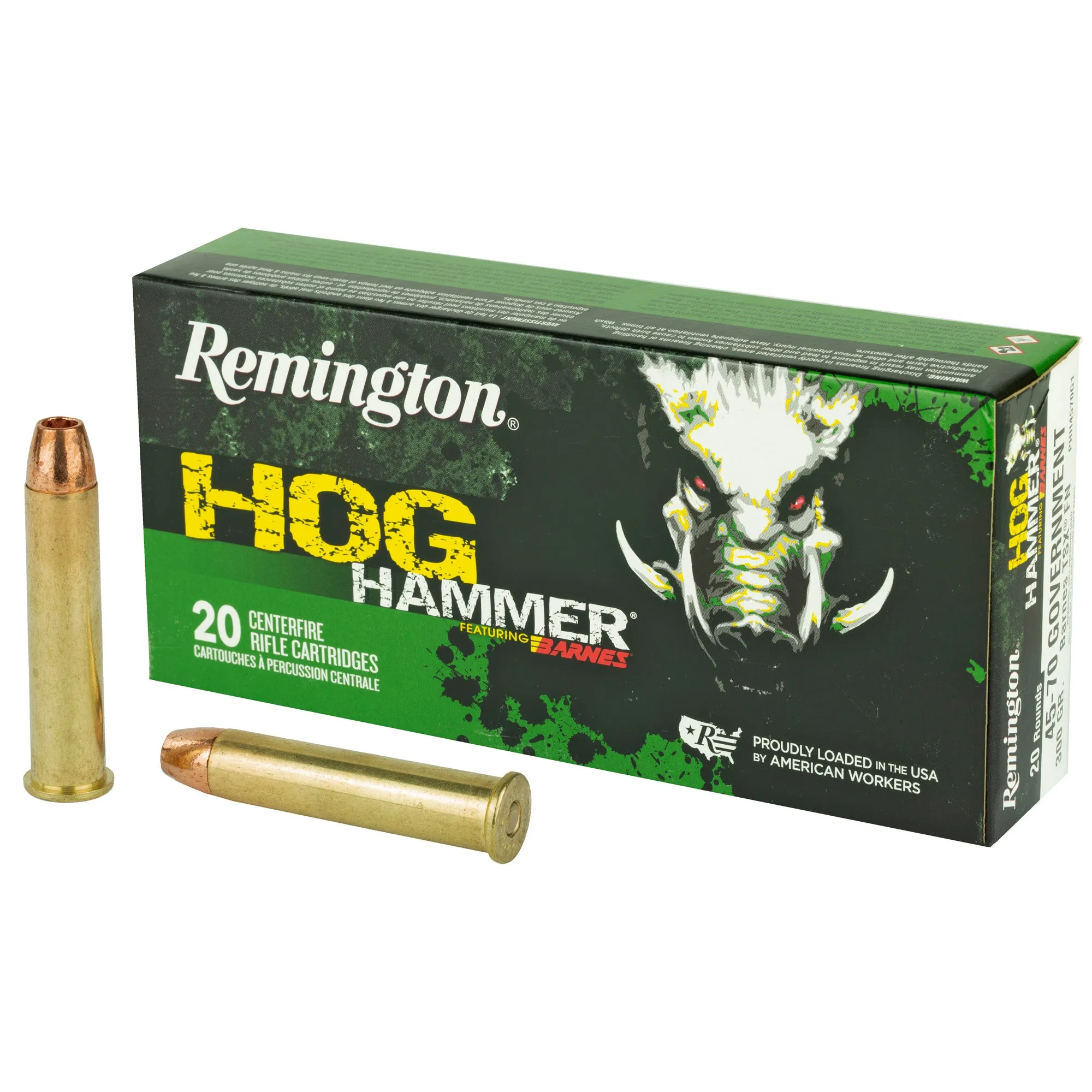 Rem Hog Hammer 45-70gvt 300gr  20-20