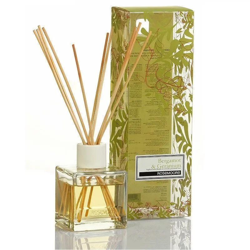 Rosemoore Bergamot and Geranium Reed Diffuser