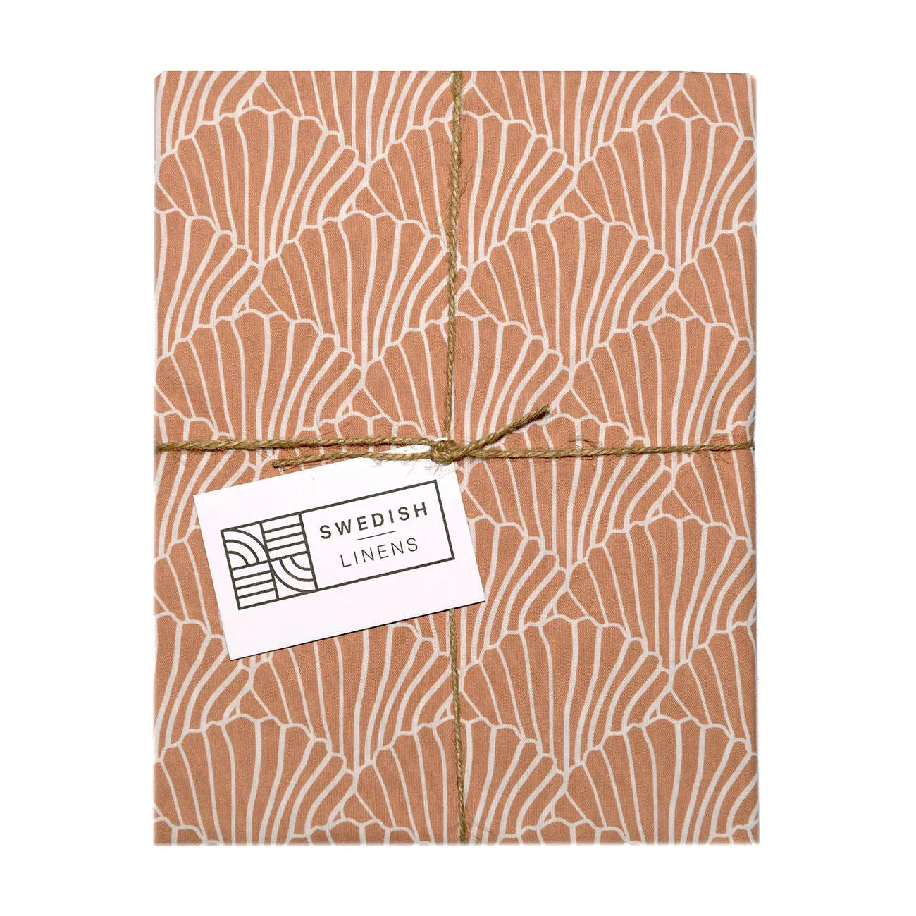 SEASHELLS | Terracotta pink | Pillowcase | 50x75cm / 19.6x29.5"