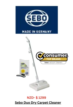 Sebo Duo Dry Carpet Cleaner