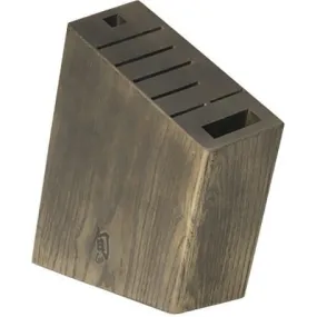 Shun Kanso 8-Slot Angled Knife Block