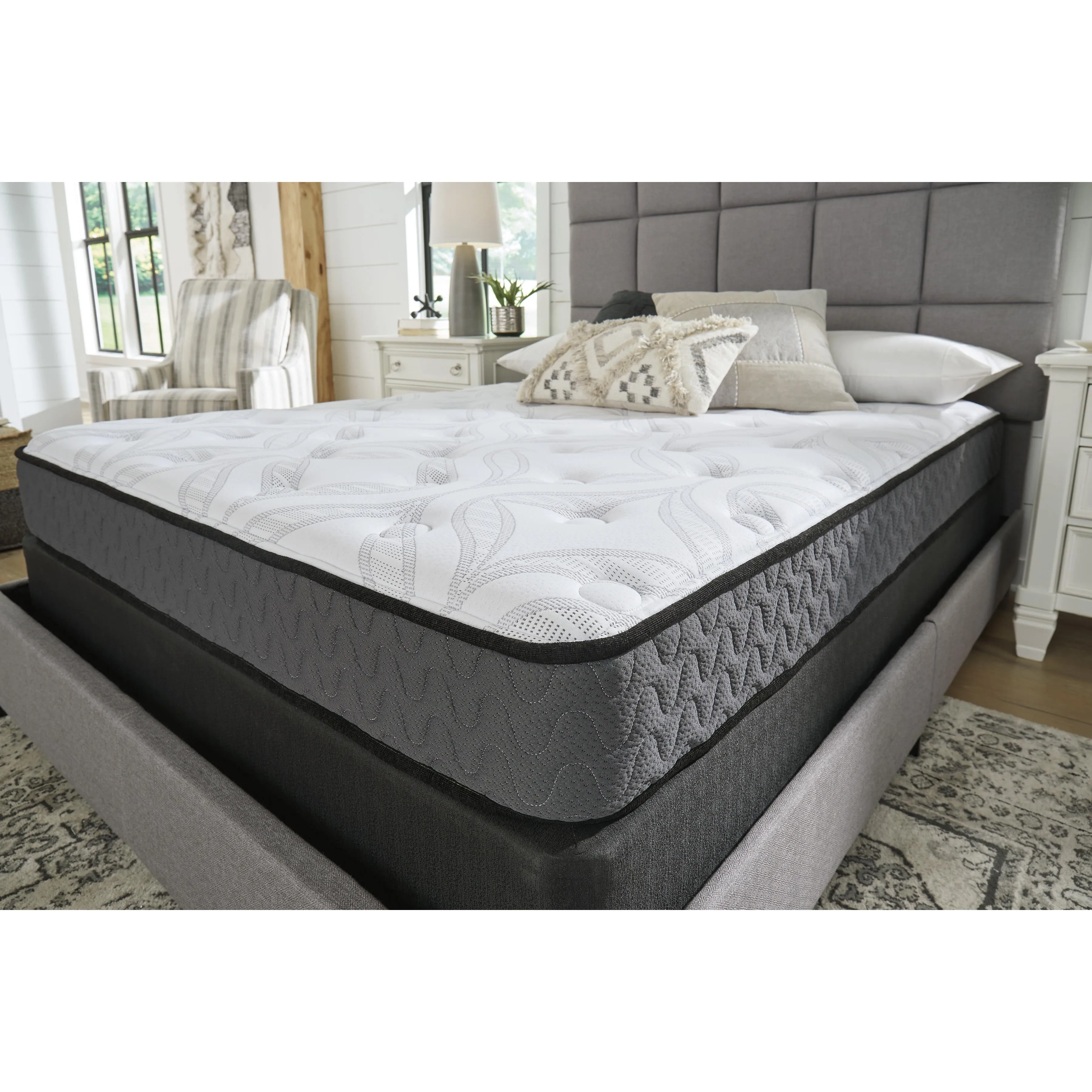 Sierra Sleep 8 Inch Bonnell Hybrid M58721 Full Mattress