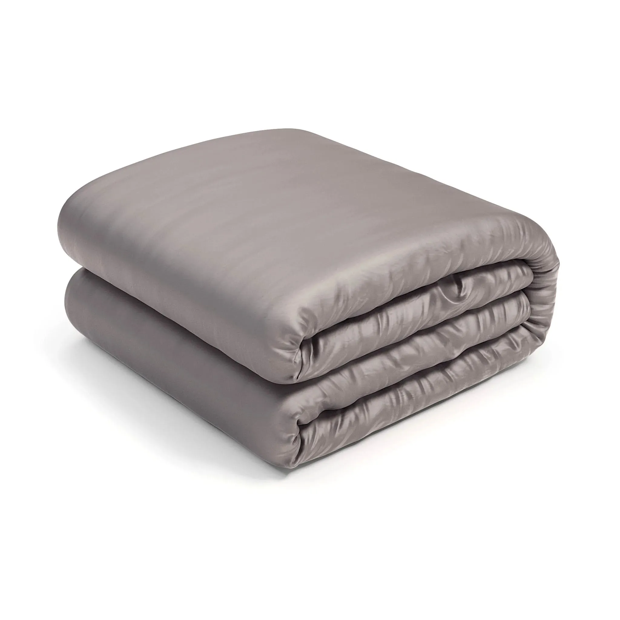 The 2-in-1 Weighted Blanket, Duvet, and Iced Cooling Cover Bedding Package: Summer & Winter - Available in 2 Colours and 3 Sizes