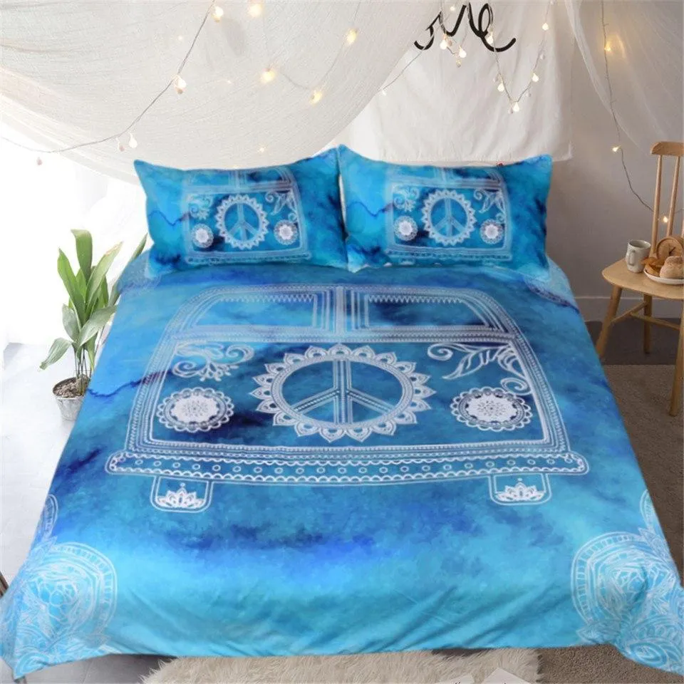 The Beach Bus Bedding Set