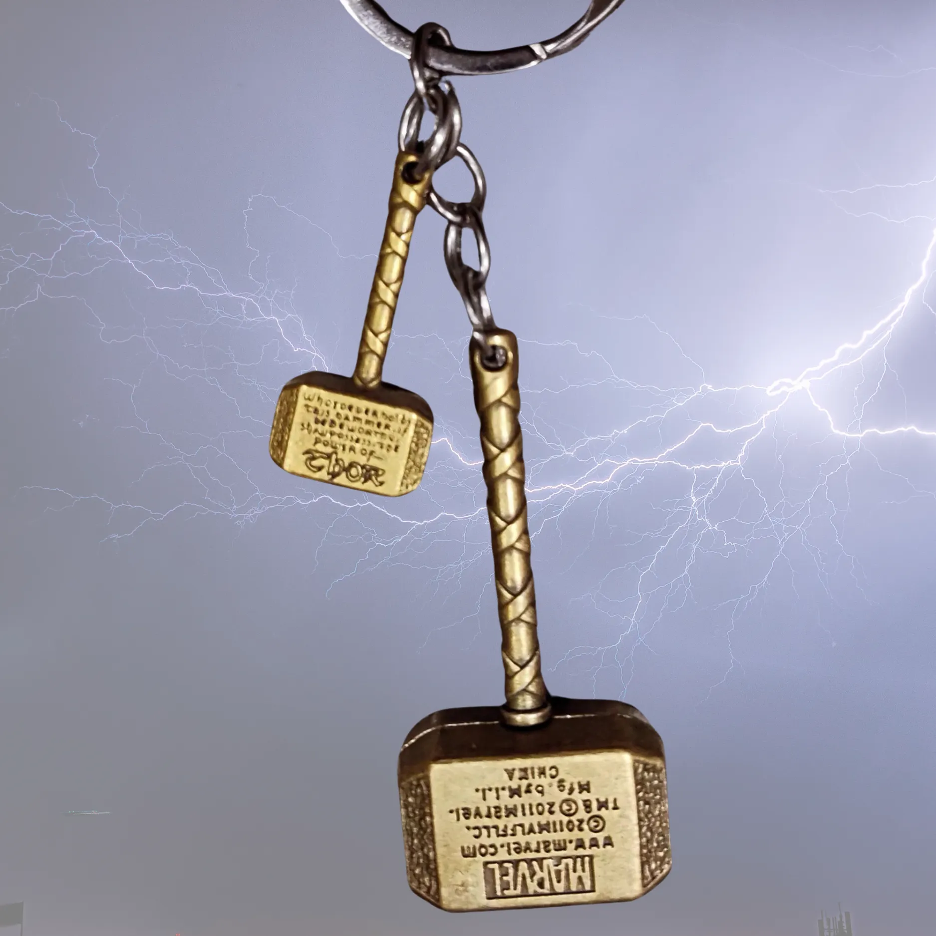 Thor Hammer Keychain