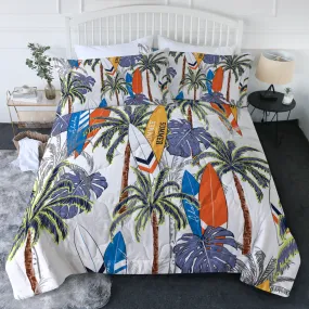 Tropical Surfer Comforter Set