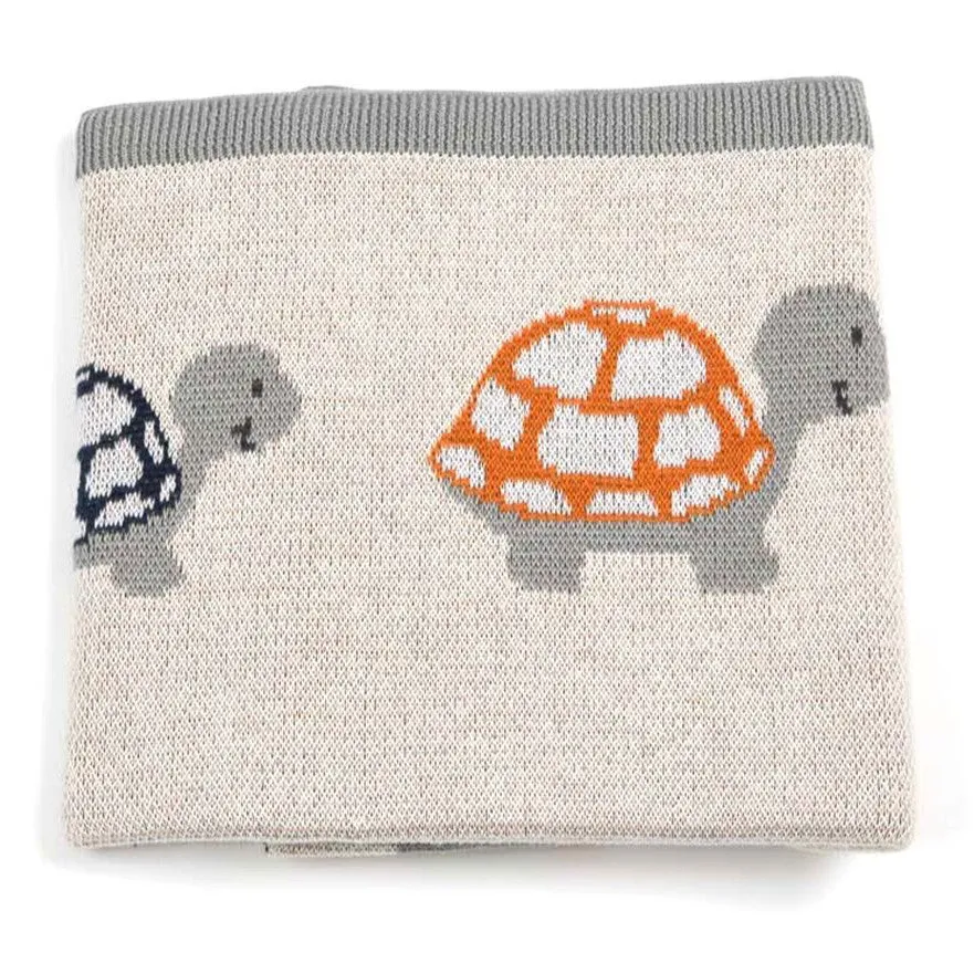 Tully Turtle Nursery Pram Cot Blanket Wrap