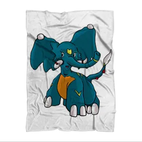 Tuskhann Sublimation Throw Blanket