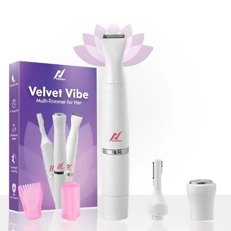 Velvet Vibe Multi-Trimmer for Body, Bikini, Face, Eyebrows, Upperlips | T-01