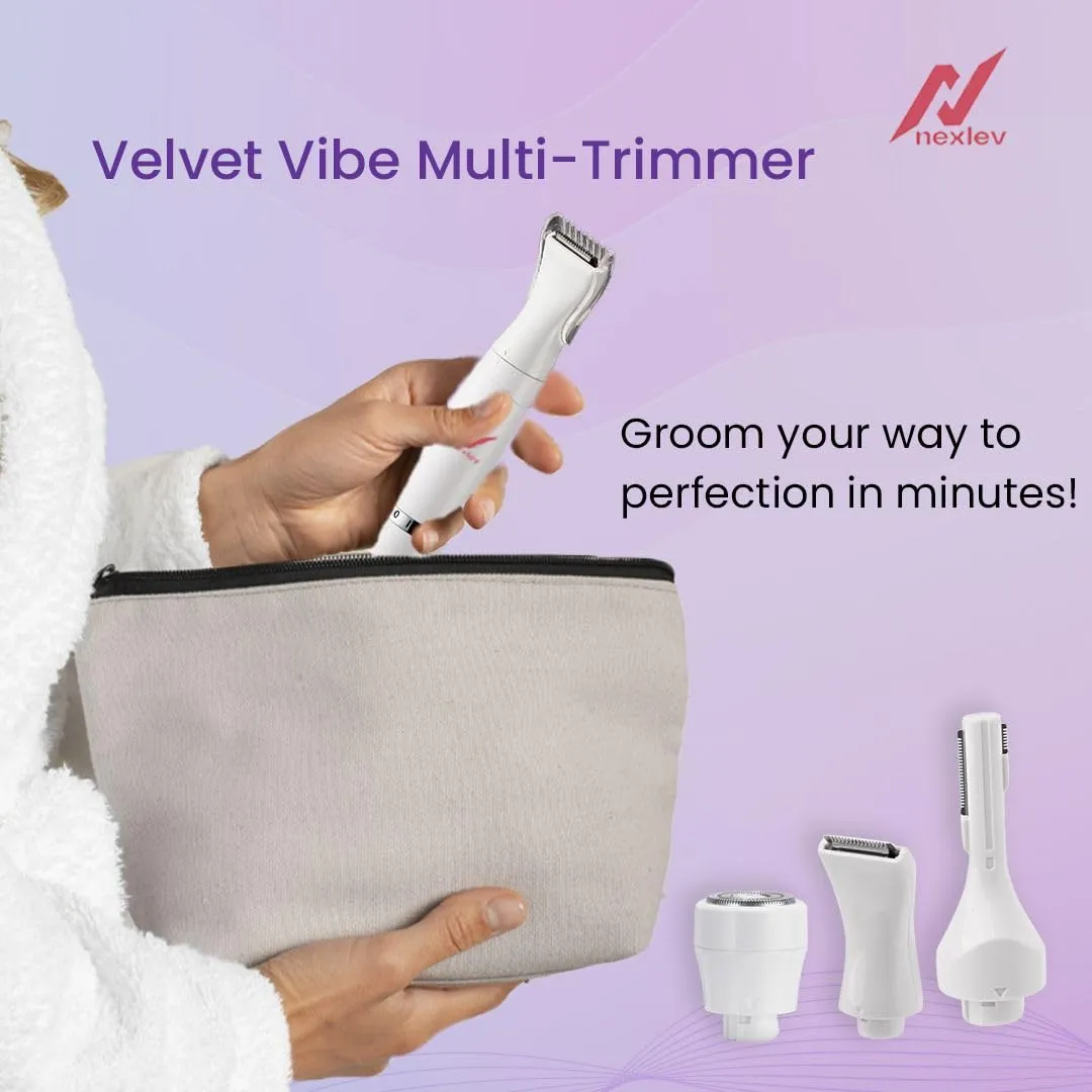 Velvet Vibe Multi-Trimmer for Body, Bikini, Face, Eyebrows, Upperlips | T-01