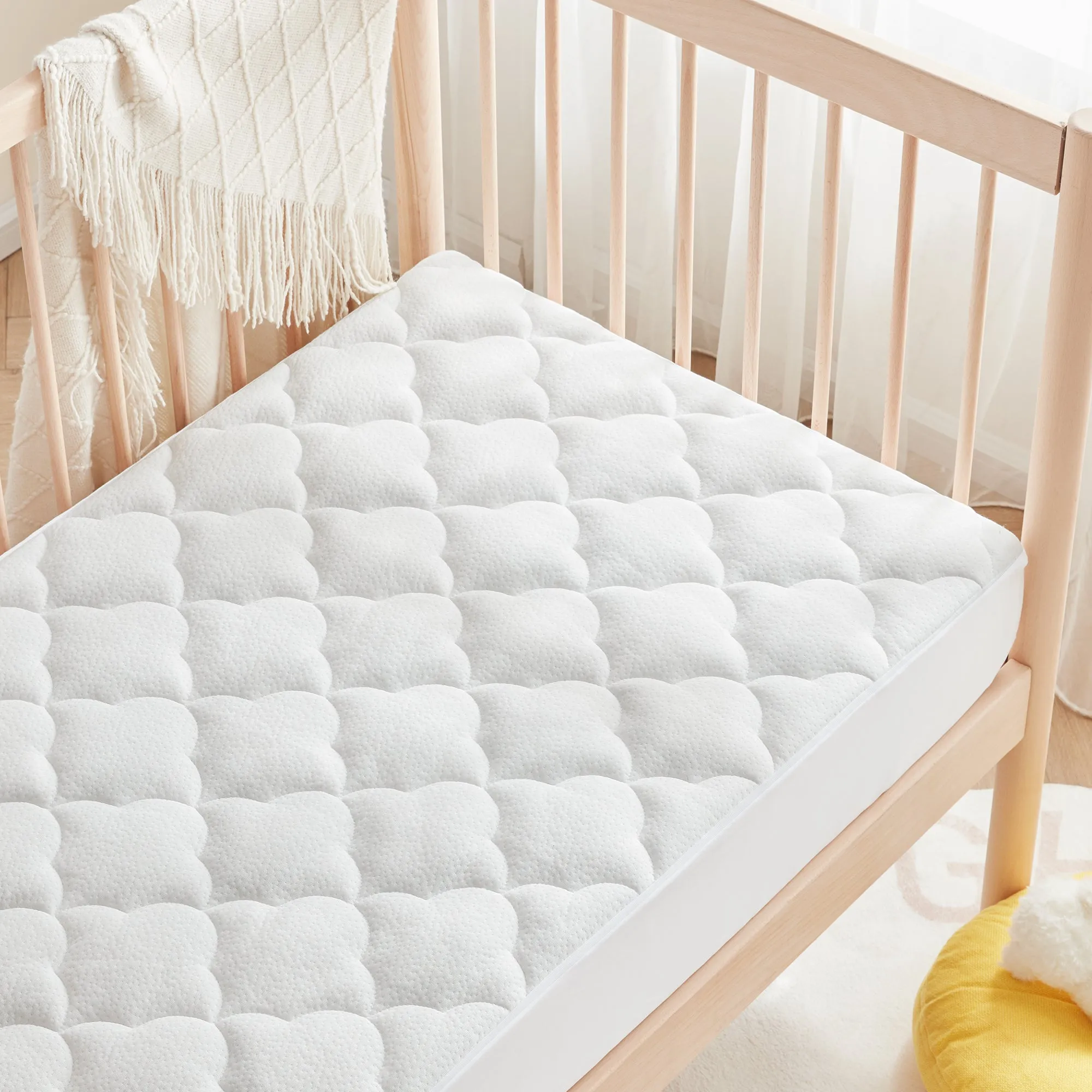 Waterproof Crib Mattress Protector Pad