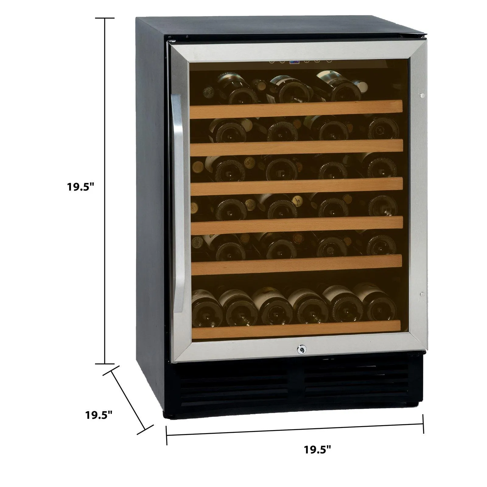 WCR506SS Avanti 50 Bottle Wine Cooler - Stainless Steel / 50 Bottles