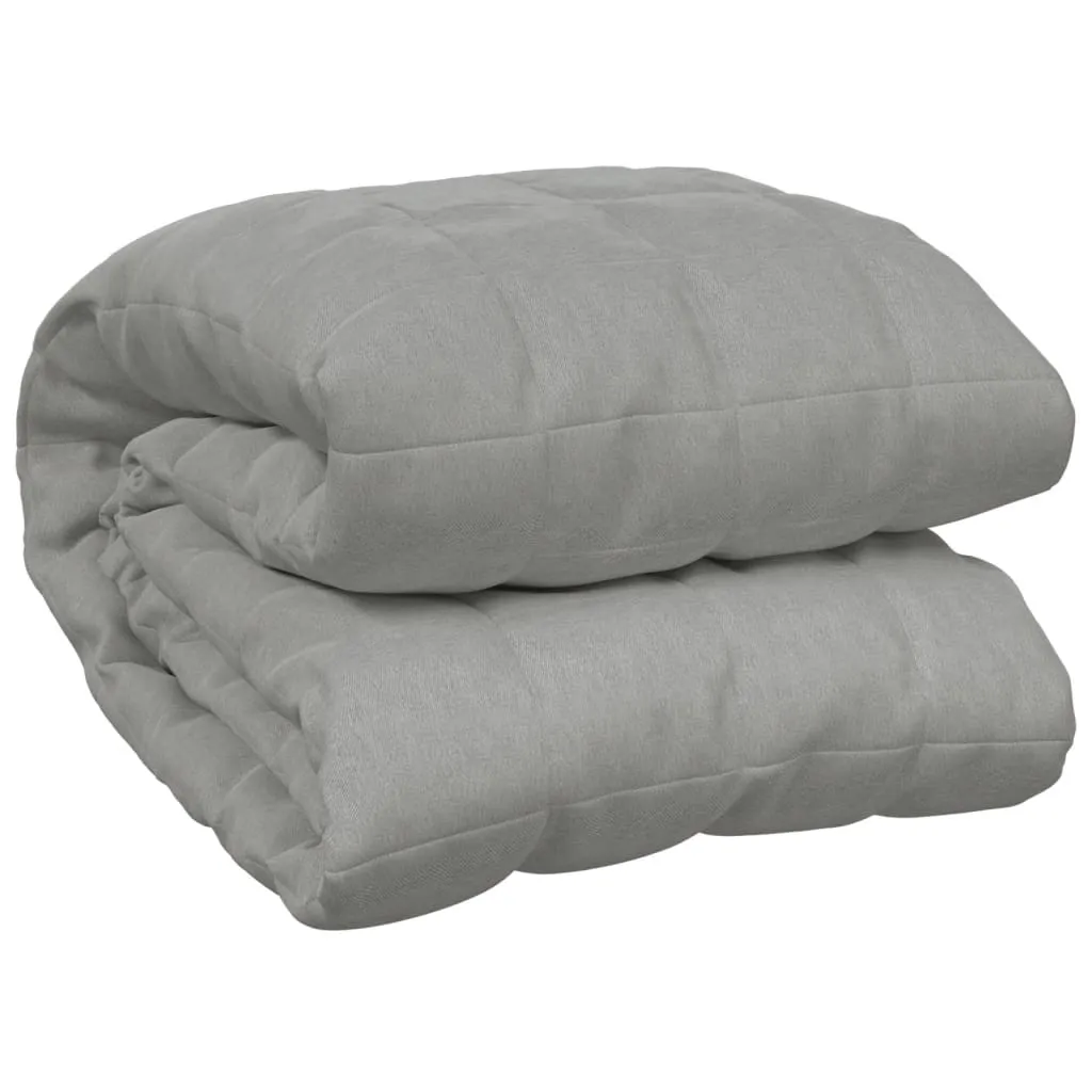 Weighted Blanket Grey 200x200 cm 13 kg Fabric