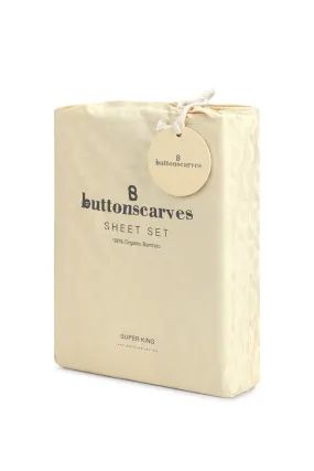 Wicker Bed Sheet Super King - Sand