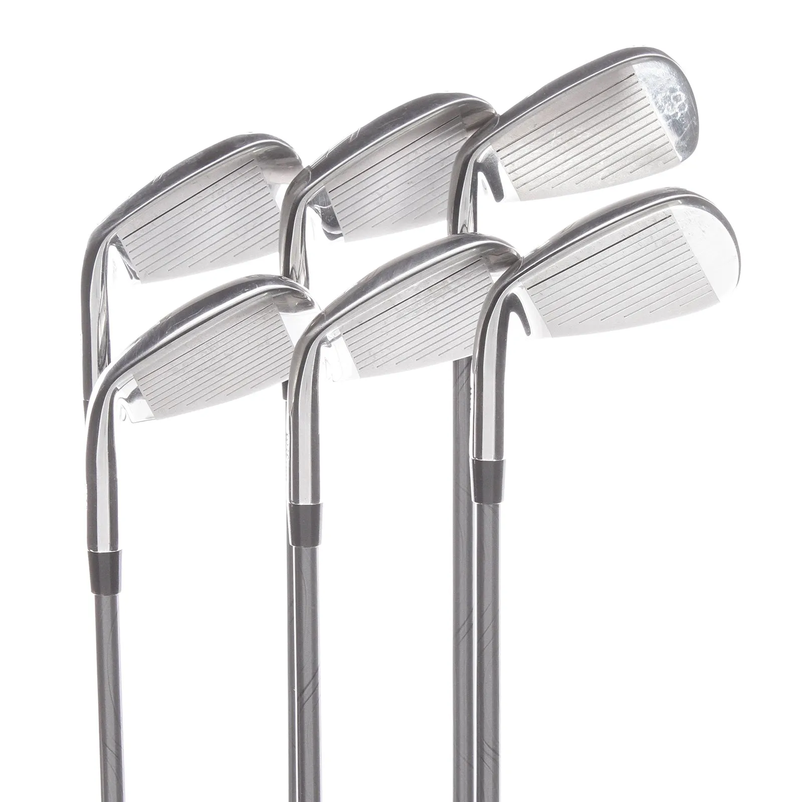 Wilson Launch Pad 2022 Graphite Mens Right Hand Irons 5-PW -0.5" shorter 2* Flat Senior - Project X Evenflow 55g 5.0