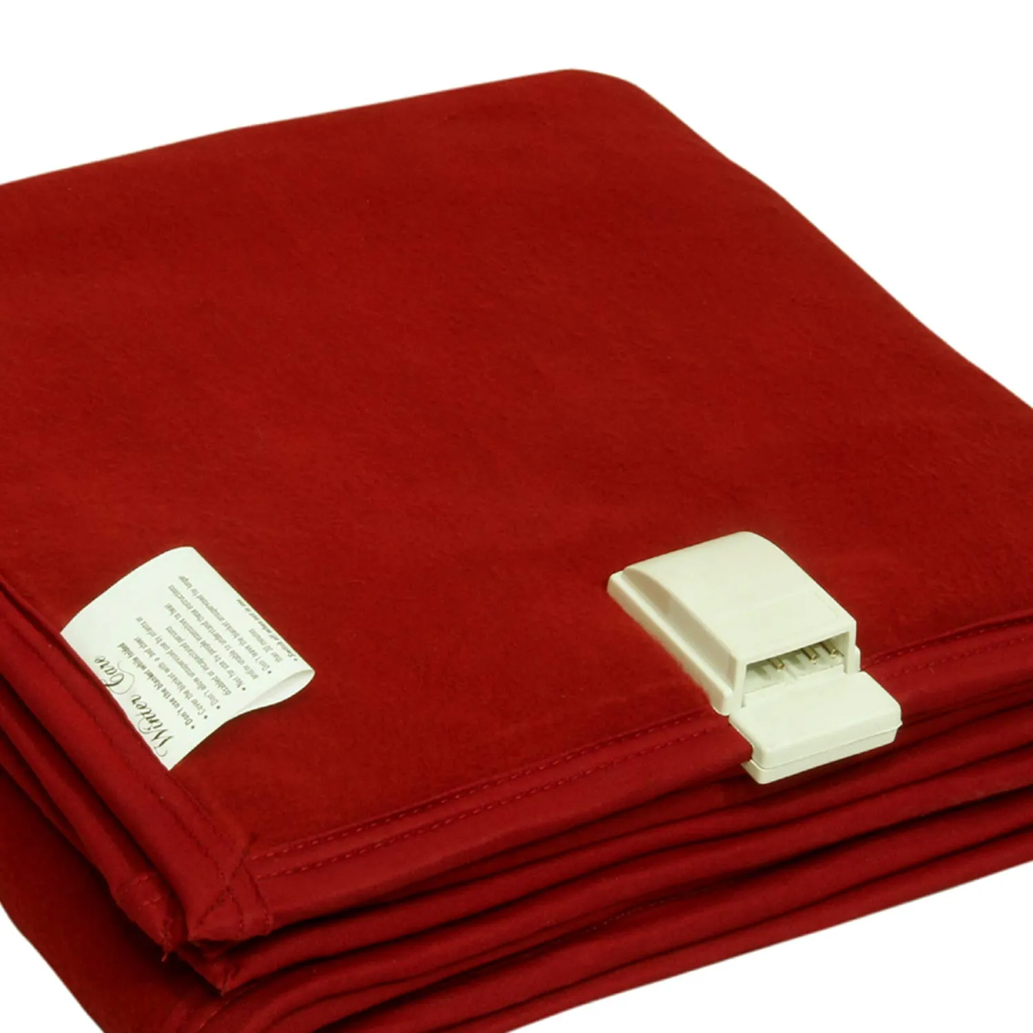 Winter Care Single Bed Luxury Electric Blanket (Red, 36 x 60 Inches)