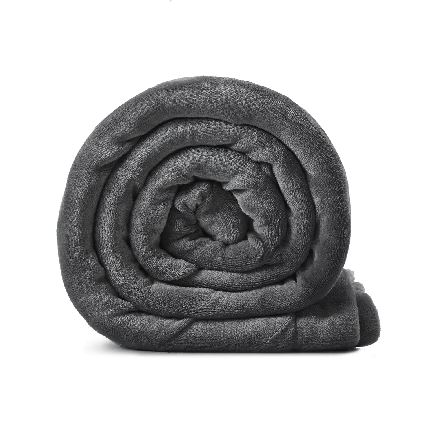 Zakary Flannel Reversible Heathered Sherpa Throw Blanket