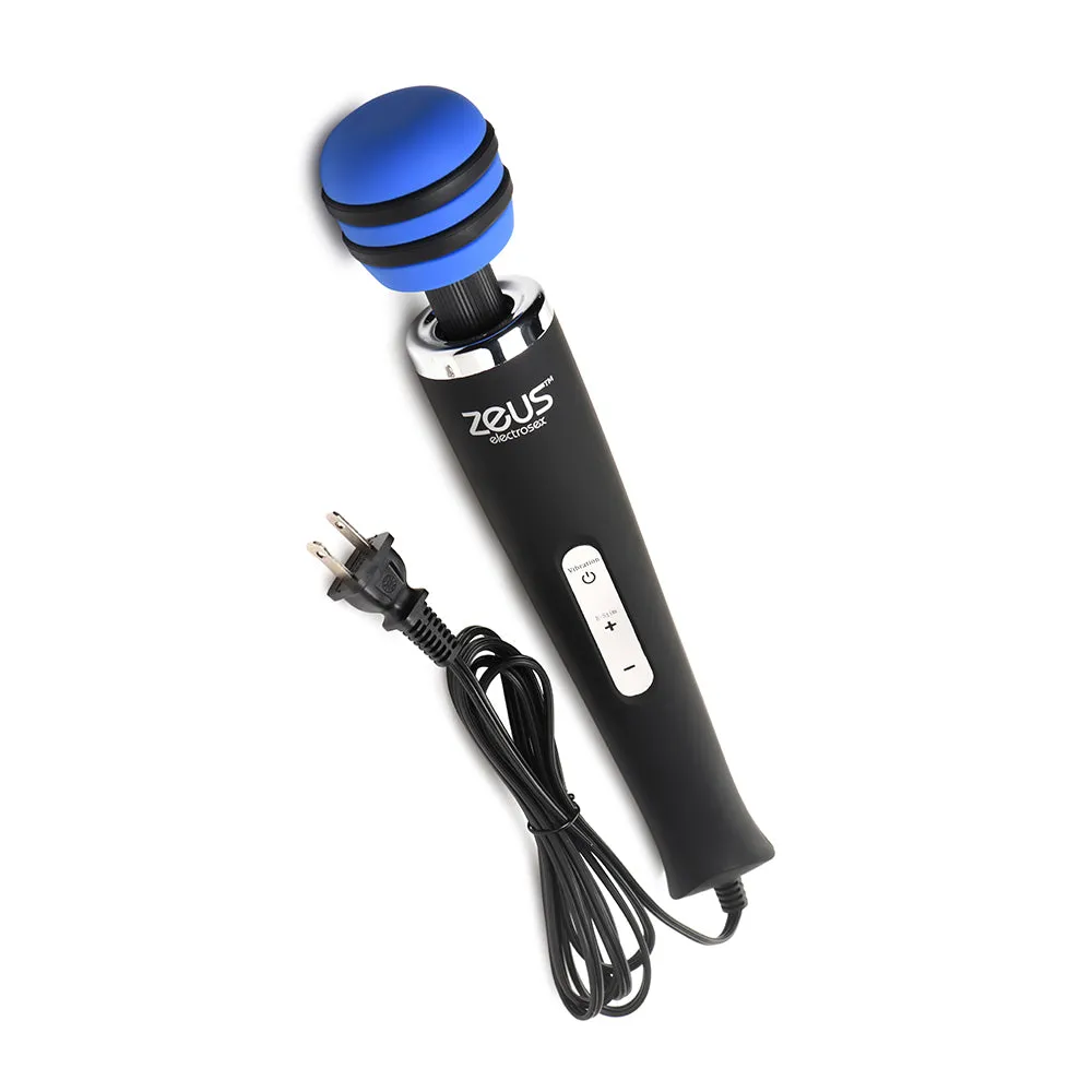 Zeus Electrosex E-Stim Vibrating Wand Massager