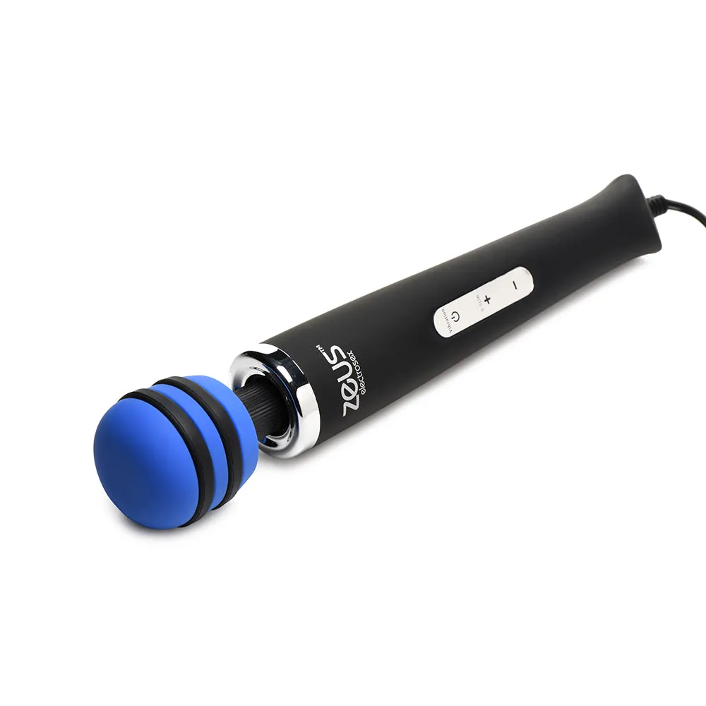 Zeus Electrosex E-Stim Vibrating Wand Massager